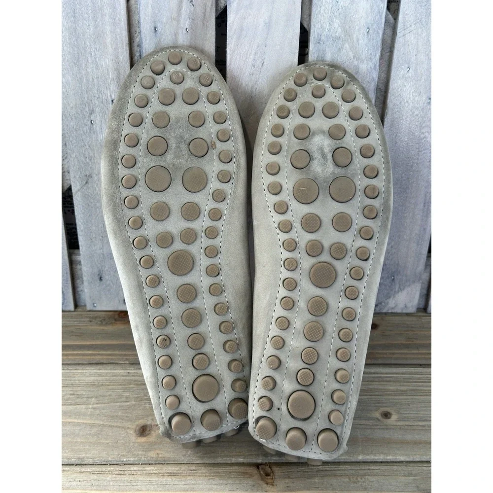 Mercanti Fiorentini Driving Moccasins Shoes Leather Women's Size 8 B Beige